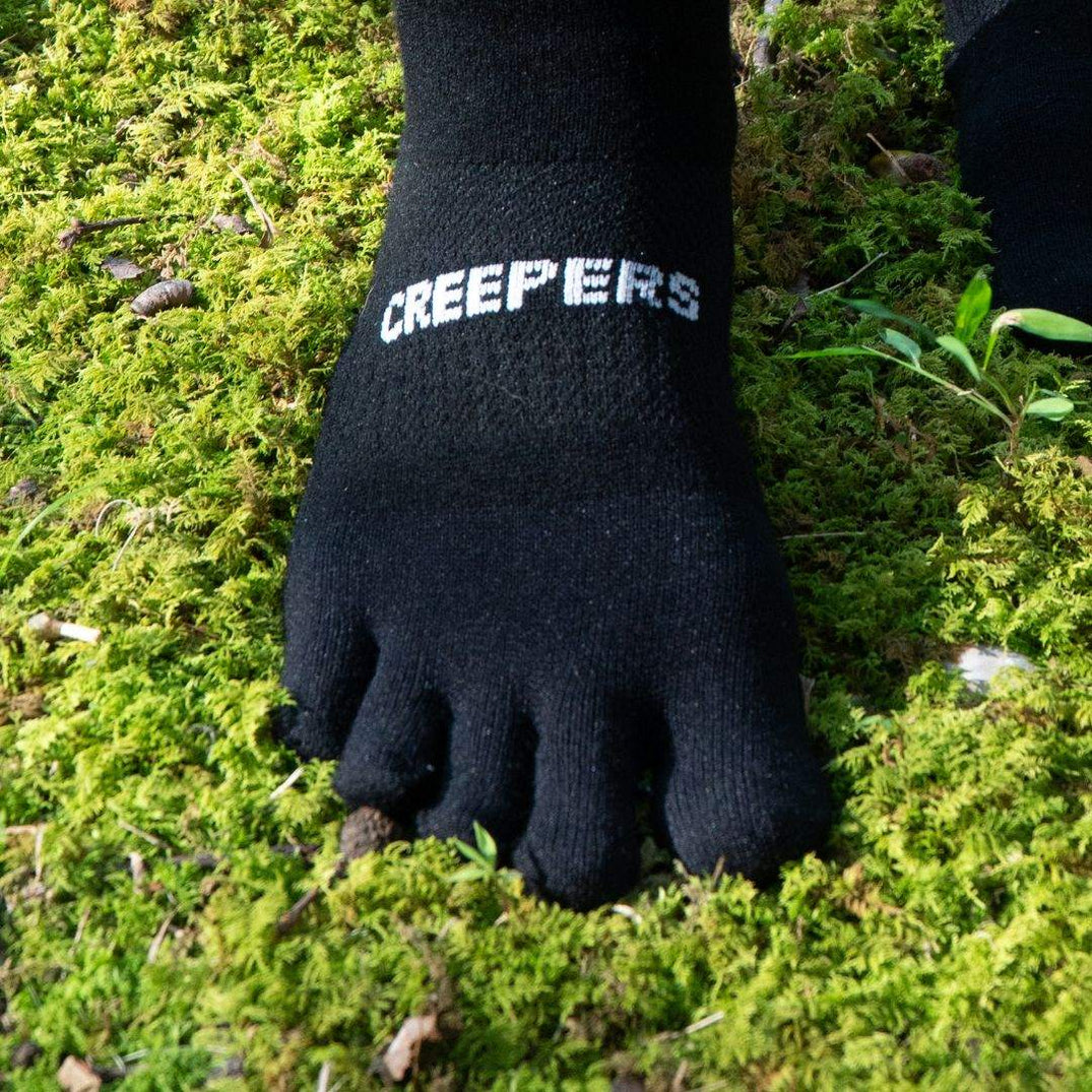 Over the Calf Toe Socks for Hiking, Running & Ski Socks | Merino Wool ...