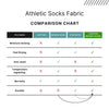merino wool comparison chart for hiking and running